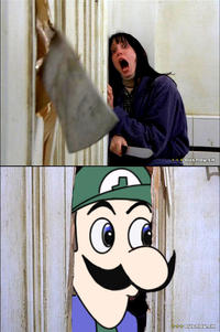 The Shining Weegee meme